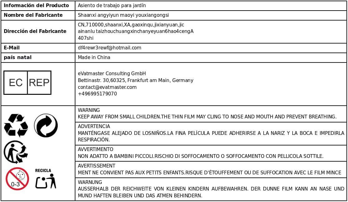 KiBcsLic 植え付け作業中の快適さを追求した回転式ガーデニングシート, バッグ付きの赤