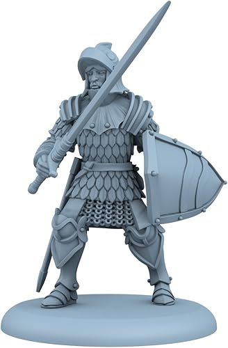 Miniatura 10 de CMON Juego de miniaturas de mesa de una canción de hielo y fuego, caja de unidades de espadas juradas Stark - Promesa de lealtad a House Stark!