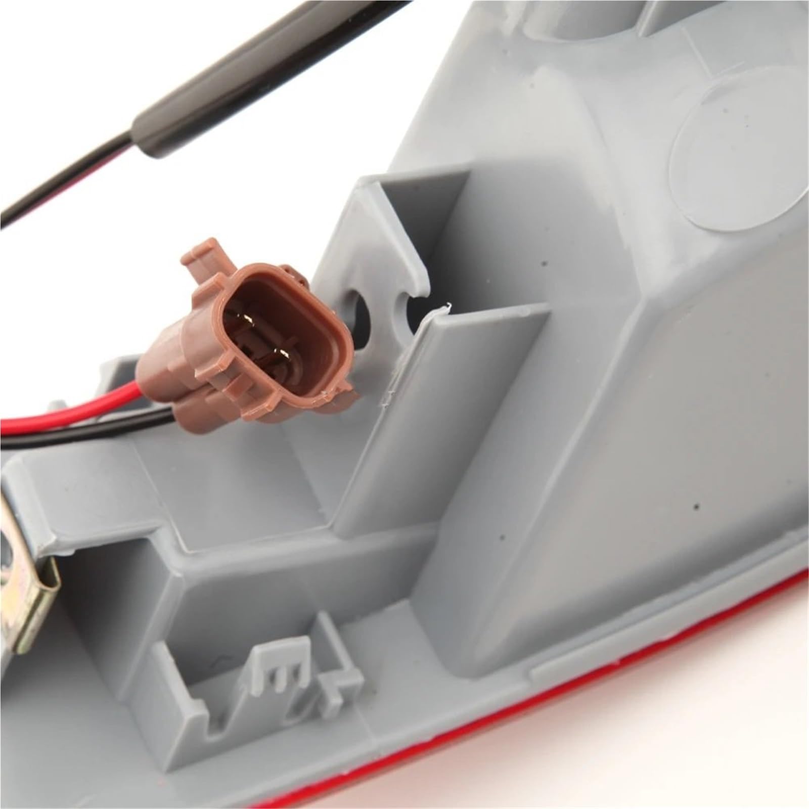 Lampa tylna zespolona Tylne światła zderzaka dla Mitsubishi Outlander EX 2007-2012 Czerwone soczewki tylne światło hamowania lampa przeciwmgielna(Right No Bulb)