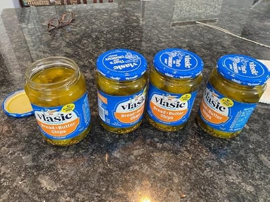 Buy Vlasic Zesty Bread Butter Pickle Chips 24oz Glass Jar Pack Of 2 Online At Lowest Price In Seychelles B00n6y0mw8