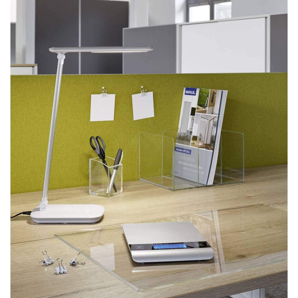 MAUL Digitale Briefwaage MAULtouch silber 5 kg LCD kabellos kompakt