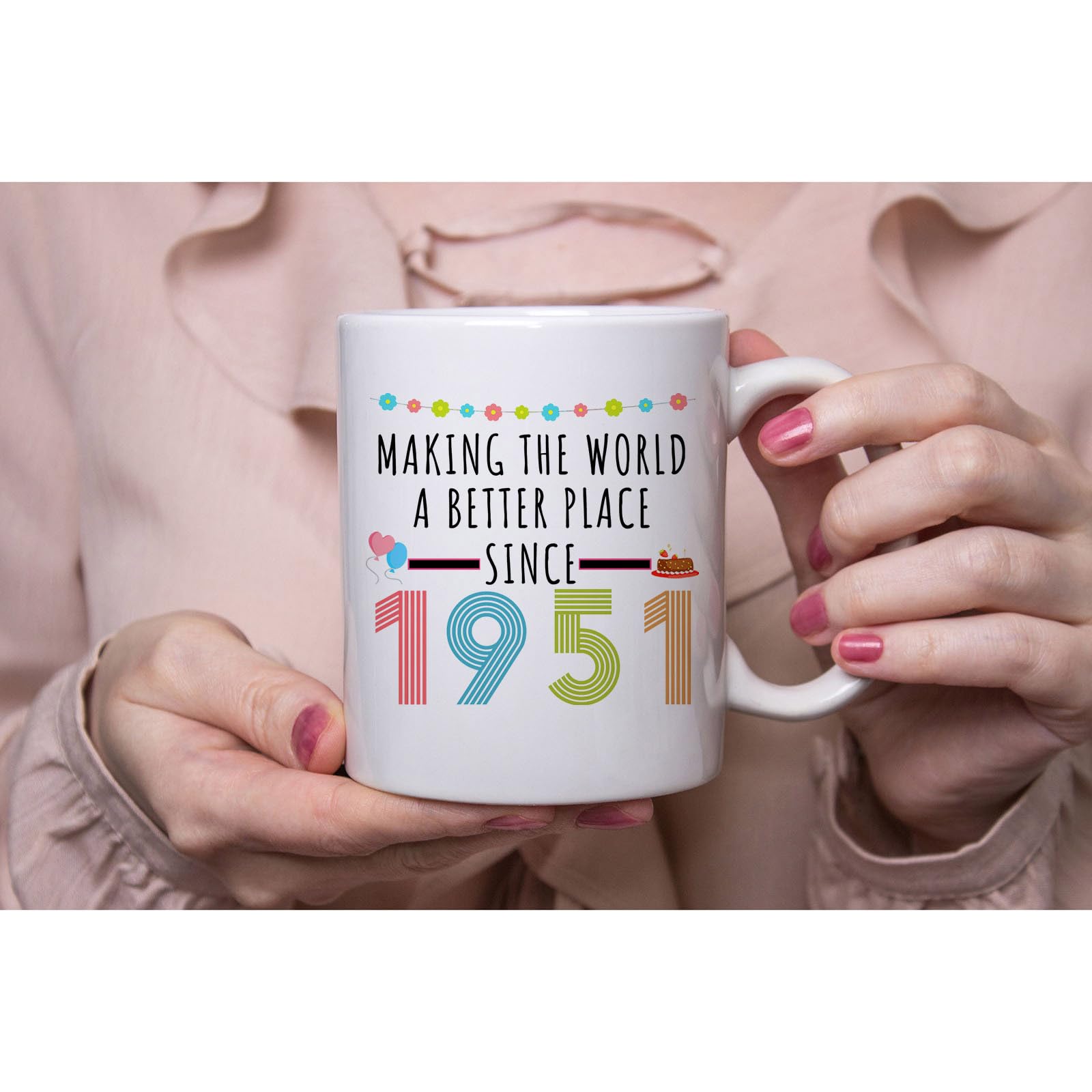 11 oz coffee mug dimensions Custom Red Inside Ceramic Mug 11 oz main image 0