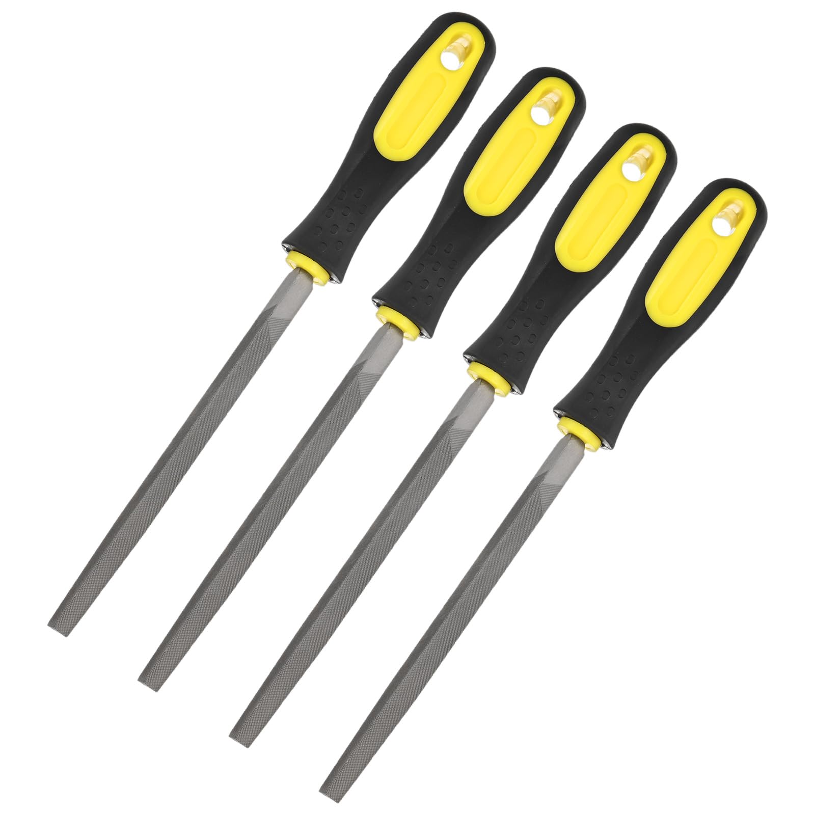 M METERXITY 4-Pack Triangular Metal File 6 Inch