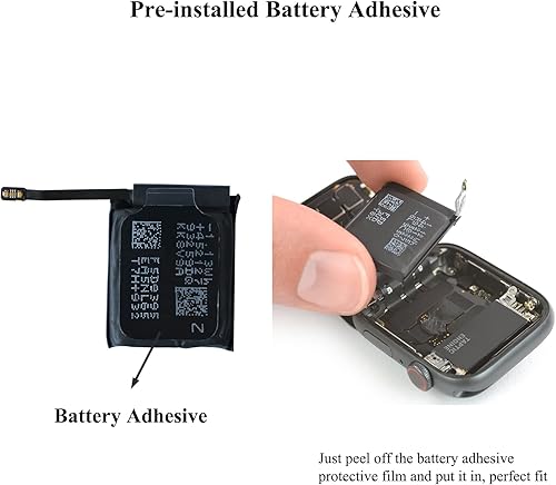 Miniatura 4 de Viimon Kits de repuesto de batería para Watch Series 5 (2022 actualizados) compatibles con Apple Watch Series 5 con manual de instalación y kits de