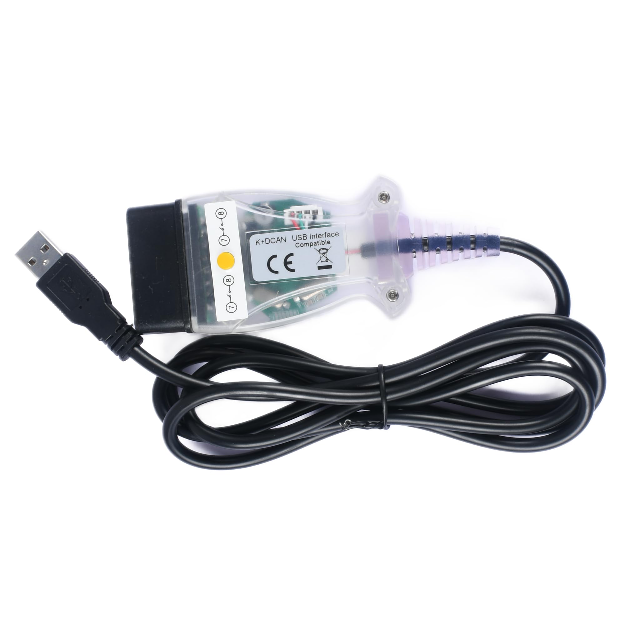Ediabas Kcan Dcan Cable K+DCAN Cable k-dcan adapter OBD Compatible with BMW
