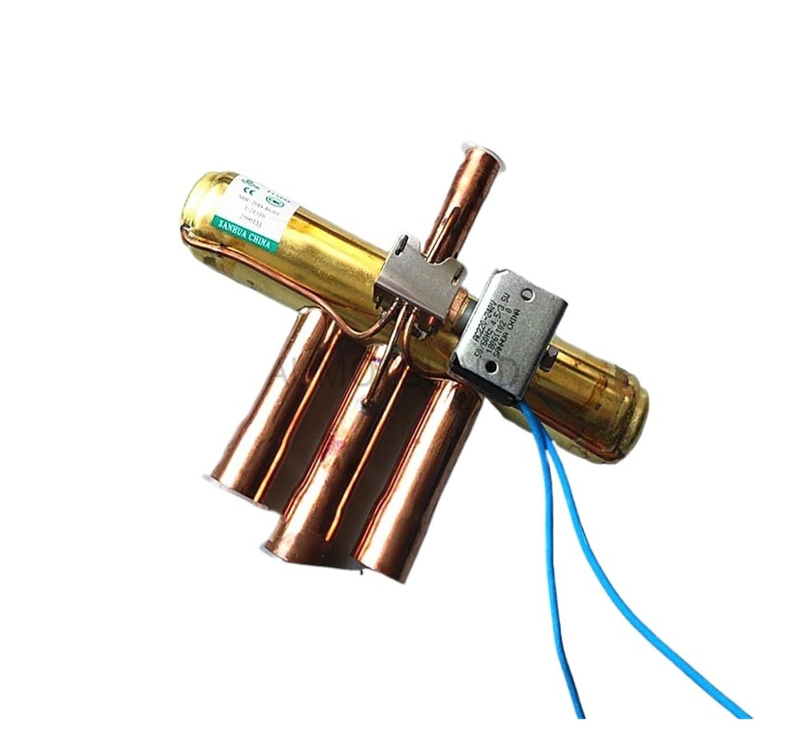 Genterun Shf-20D-46 Air Conditioning Four-Way Reversing Valve 1-5P Air Conditioning Air Energy Heat Pump Four-Way Valve With Coil(Shf-20D-46)
