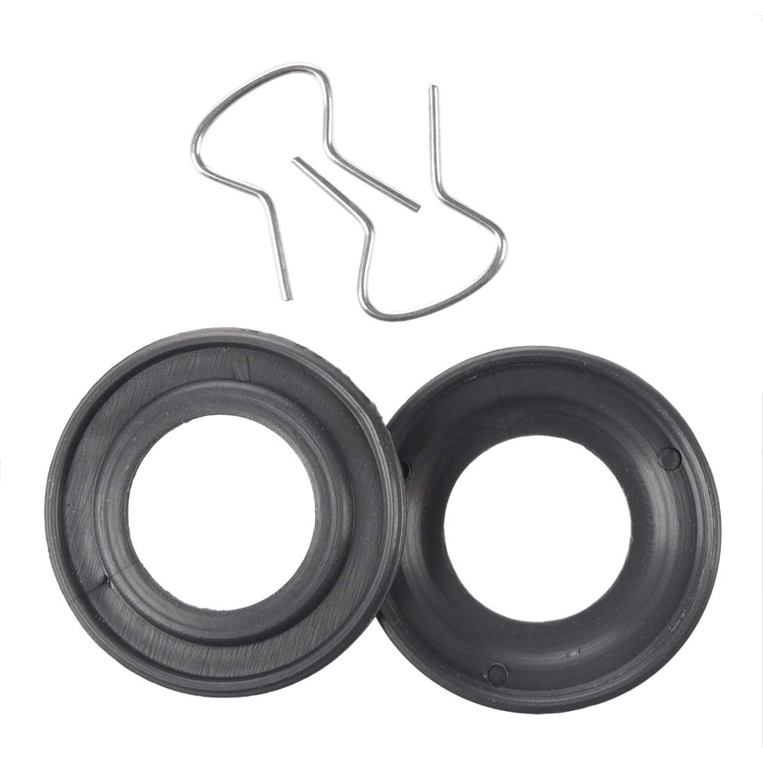 2 x Manovella Maniglia Alzacristalli Universale in Plastica Grigio per Finestra Auto