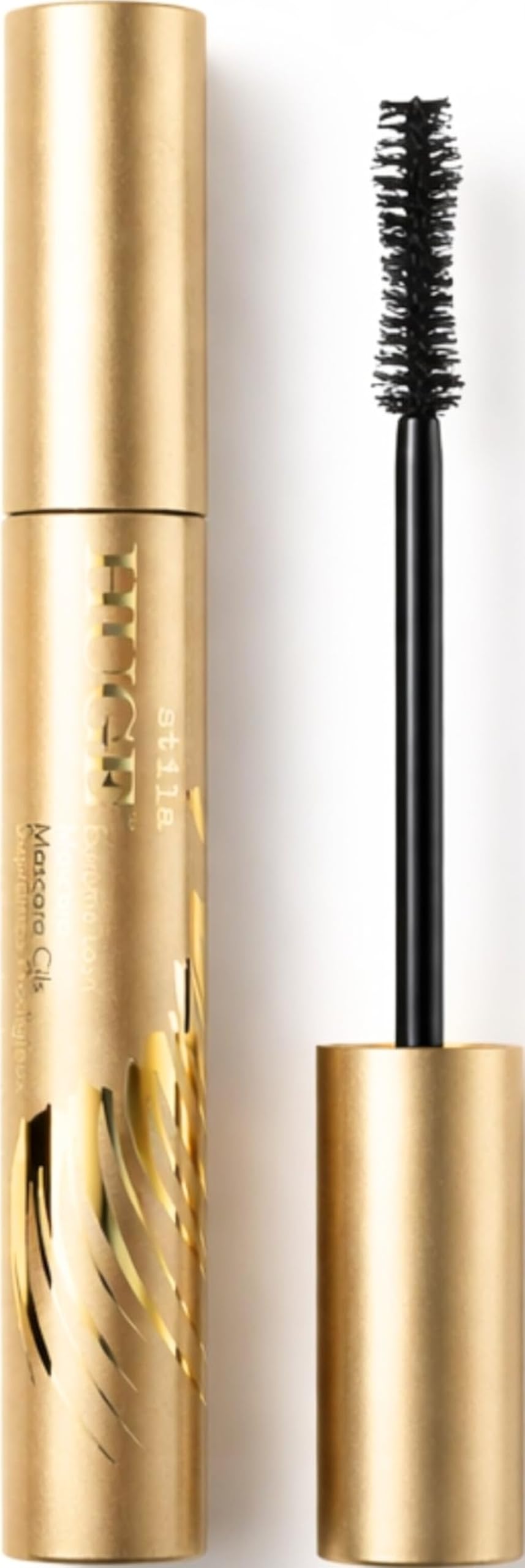 Stila HUGE Extreme Lash Volumizing Mascara, Curl & Lift | Lengthening Mascara for Full Long Lashes, No Clump, Smudge-Proof All-Day Wear, Long-Lasting Eye Makeup Formula, Cruelty-Free