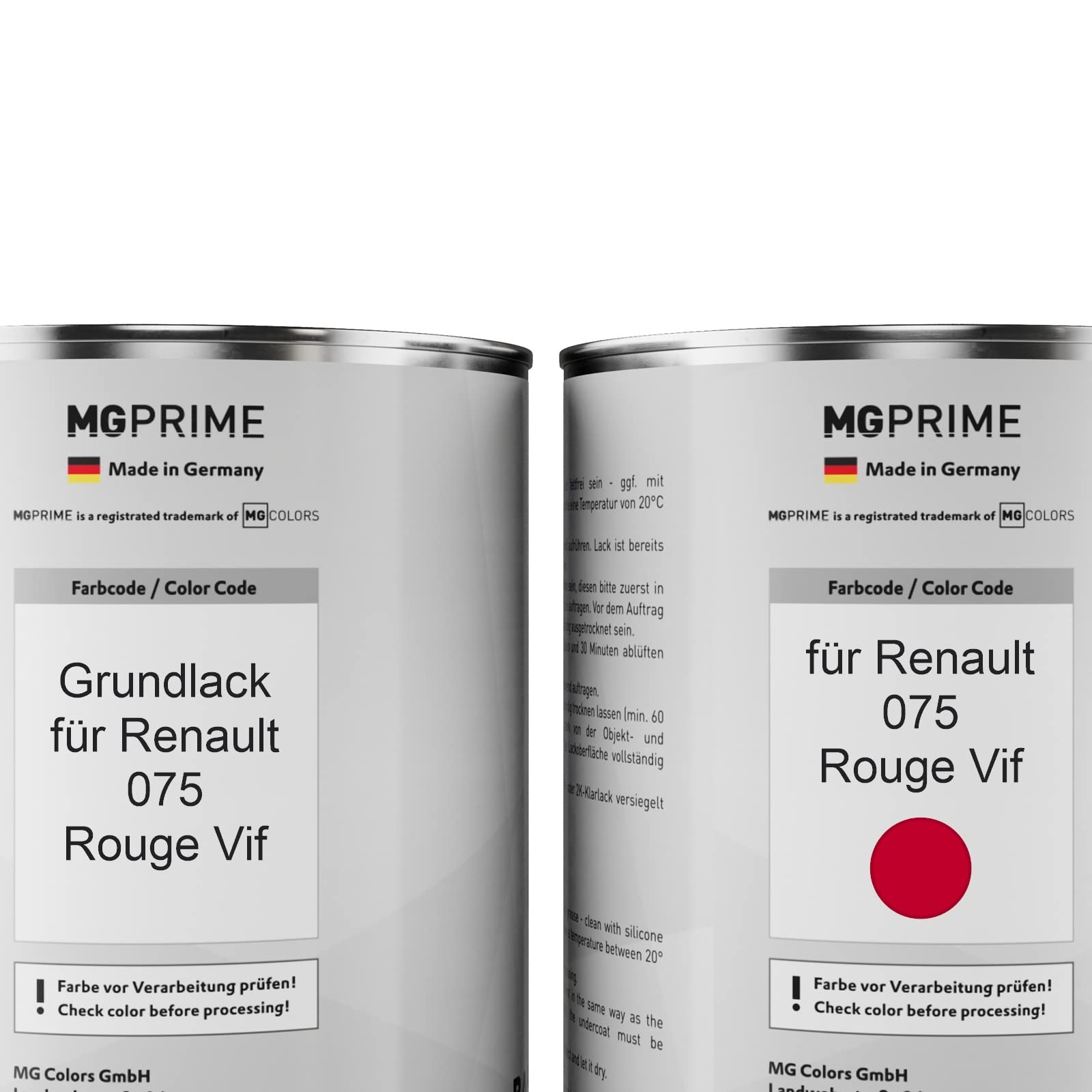 Vernice Trasparente 2K Per Auto MG PRIME - 0,75L Lucidissimo Con Indurente - Foto 6