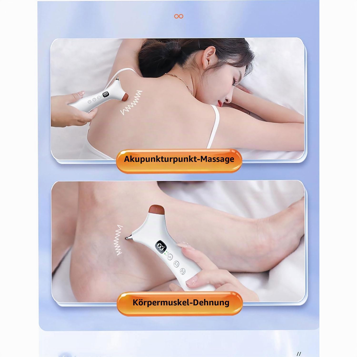 Rezuri - 4-in-1 Jaw Massager, Rezuri TMJ Massager, 9 Intensitätsstufen, 3 Temperaturstufen, 3 Vibrationsmodi, Wiederaufladbares Gesichtsformungsgerät für Doppelkinn, Gesicht und Hals
