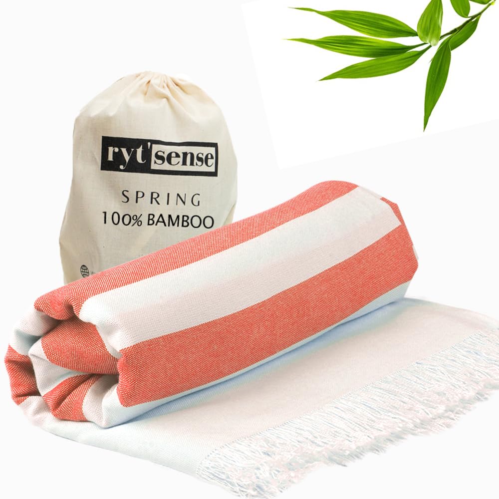 Rytsense 100% Bamboo Bath Towel | Ultra Soft, Absorbent, Quick Dry Towels for Pool,Facewash, Gym, Sports, Travel |75 x 160 CM| 250 GSM (Turkish, Tangy Orange, Set of 1) (B0BRZTMRKQ) Amazon Price History, Amazon Price Tracker