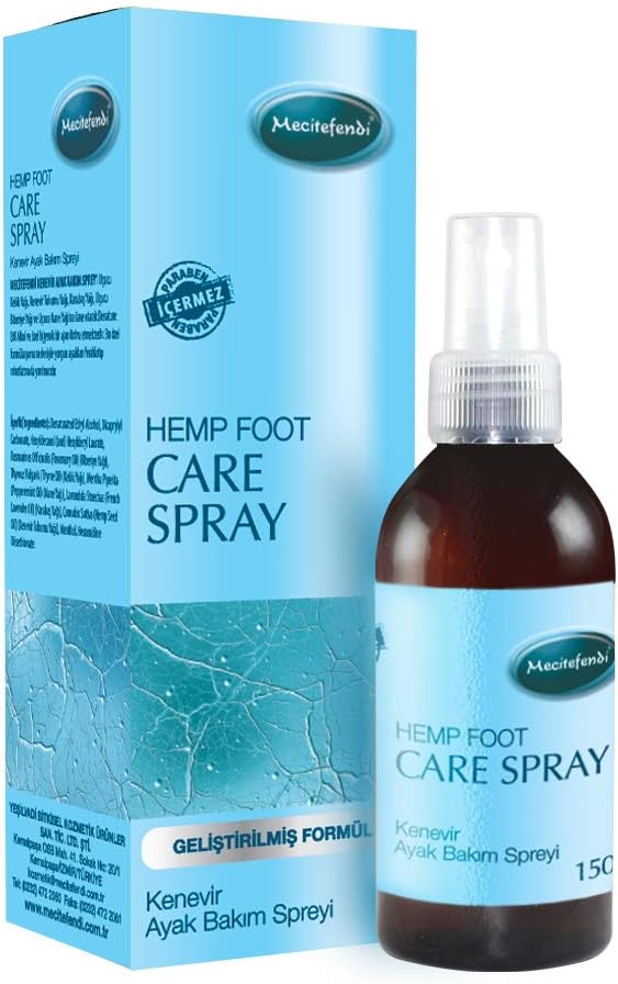 Mecitefendi Kenevir Ayak Bakım Spreyi, 150 ml
