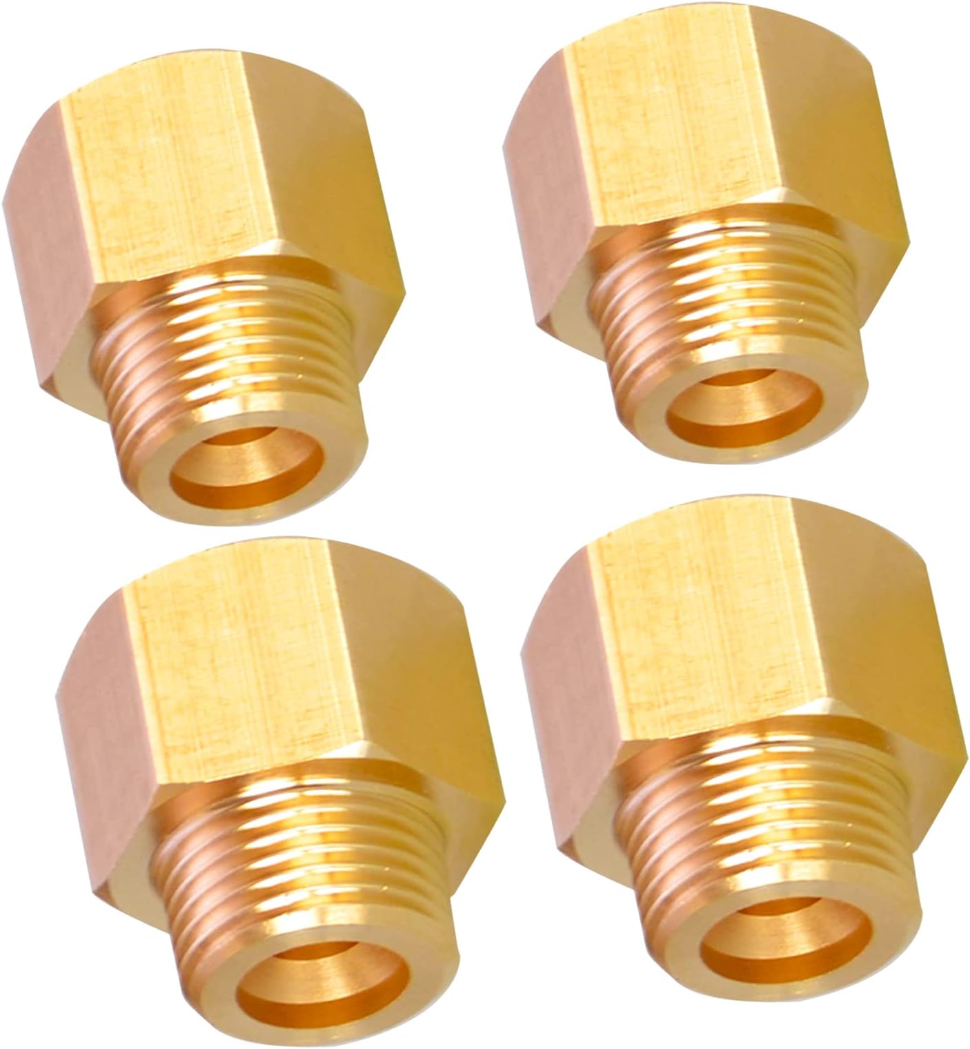 Lot De 4 Raccords Laiton 'Close Nipple' 3/4" MNPT X 3/4" NPT - Neufs Pour Plomberie