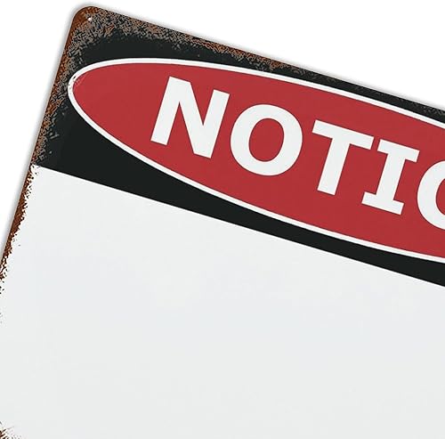 Miniatura 36 de Carteles de aluminio de seguridad para actividades en las instalaciones grabadas por cámaras de video, 12 x 16 pulgadas, cartel de metal