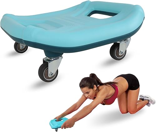 unhg Rodillo abdominal para entrenamiento abdominal, equipo de ejercicio de rueda de rodillo abdominal para entrenamiento de núcleo, rodillo de