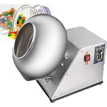 Automatic Tablet Coating MachineAutomatic Candy Polishing Machine/Chocolate Glaze Machine with Capacity of Sugar Polisher for Coloring, Drying, Polishing, Coating, Sugar, Chocolate, Nuts