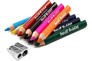 Chubby Short Colored Pencils for Kids