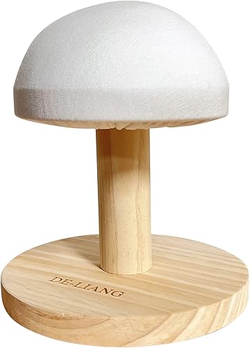 Bra - Tabla de planchar de madera, mini taburete de almohada de manga acolchada de hierro con base redonda para mesa pequeña, almohadilla de