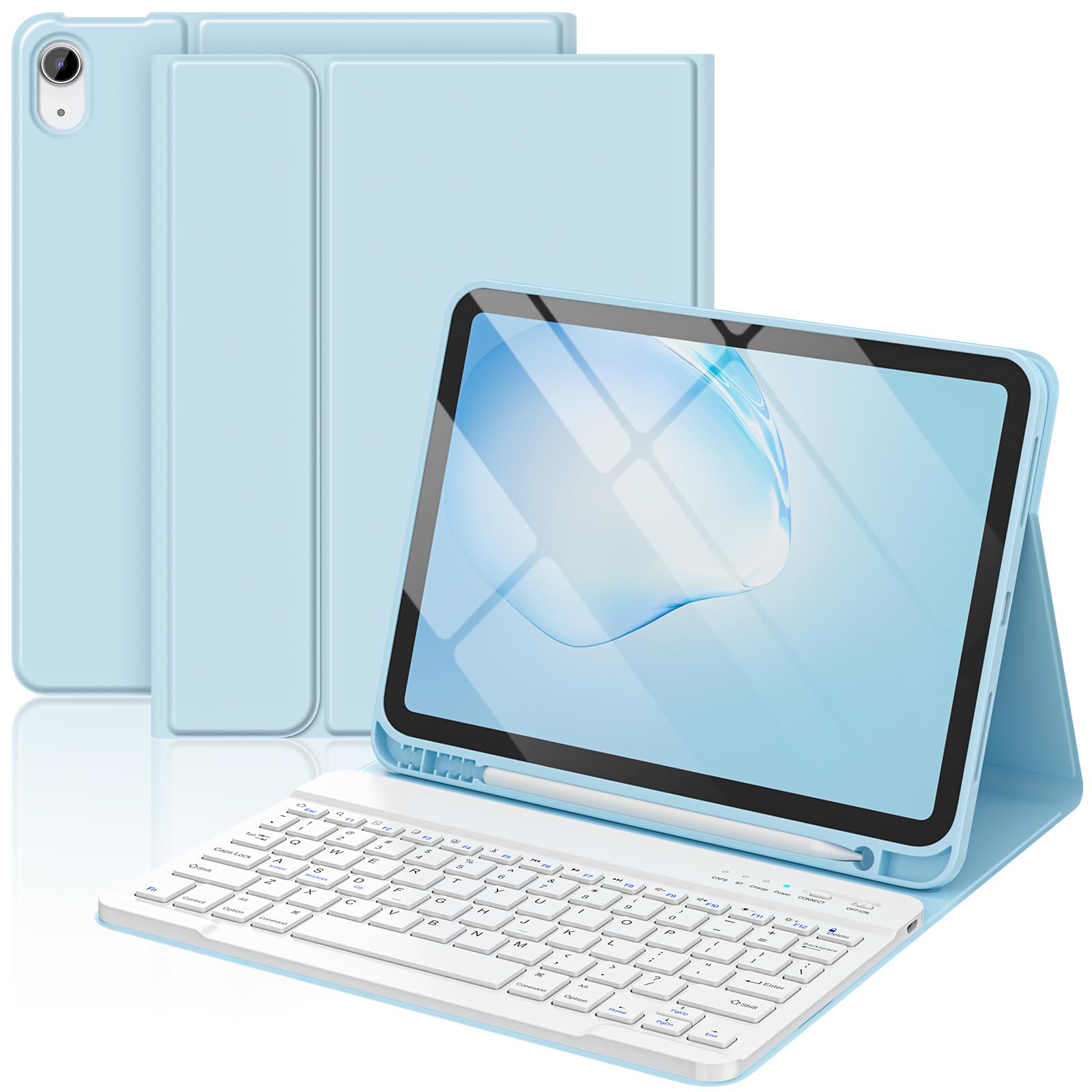 Amazon.com: BQSS for iPad Air 11 Inch Case with Keyboard M3/M2