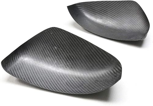 Miniatura 5 de Cubierta de espejo retrovisor lateral para 2009-2020 Nissan 370Z Z34 fibra de carbono negra