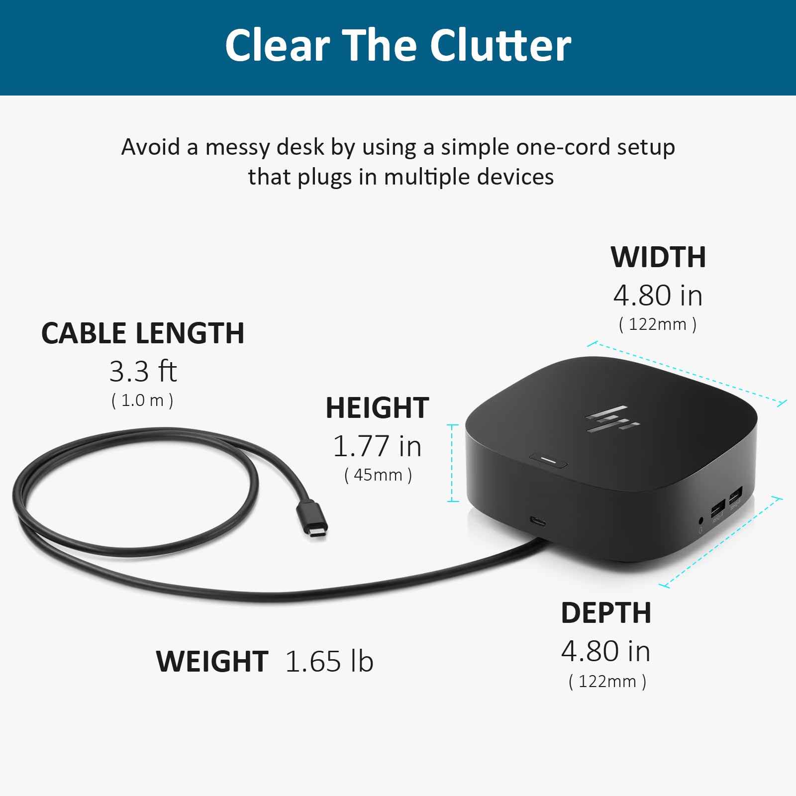 【3台セット】HP USB-C ドック G5（電源ケーブル1本のみ） 3台セット】HP USB-C ドック G5（電源ケーブル1本のみ） usbドック