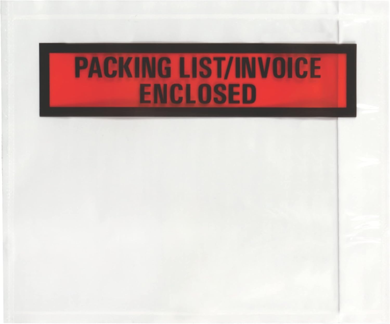 Quality Park Top Print Packing List Envelope, Self-Adhesive, Clear, 5.5 x 4.5, 1,000 per Case, (46896) : Office Products