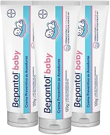 Bepantol Kit com 3 Cremes Pomada de Assadura 120gr Cada.