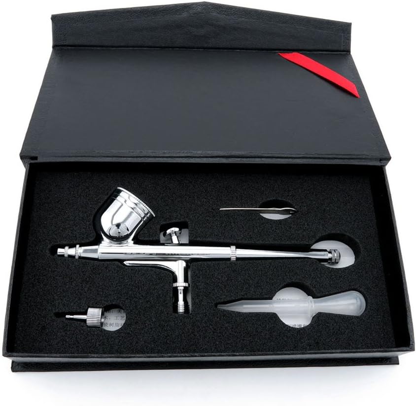 Air Brush AirBrush Set Dual-Action Kit Spray Gun WD-130E 0.3mm WD-130E