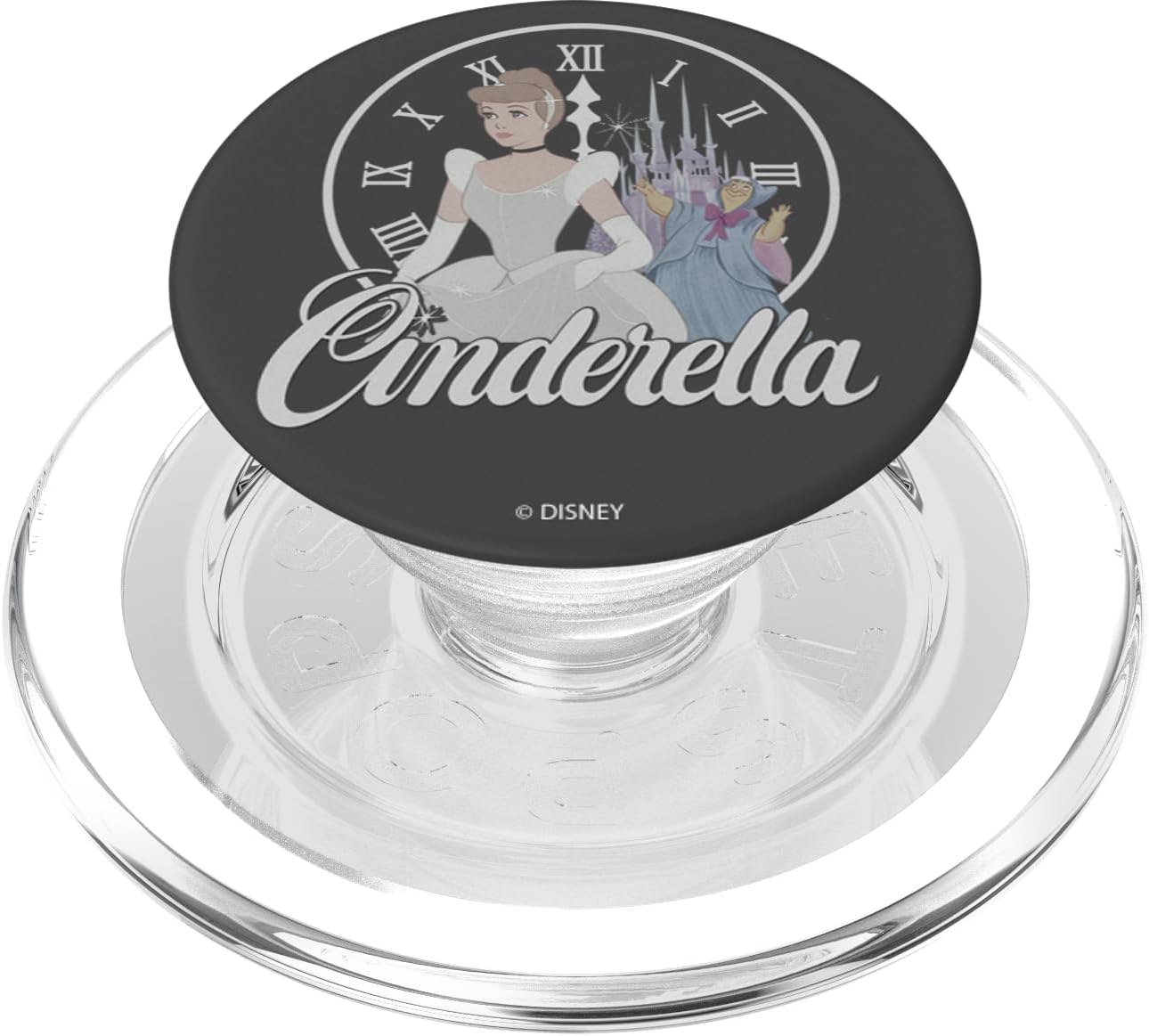 Disney Cinderella & Fairy Godmother At Midnight PopSockets MagSafe PopGrip for iPhone