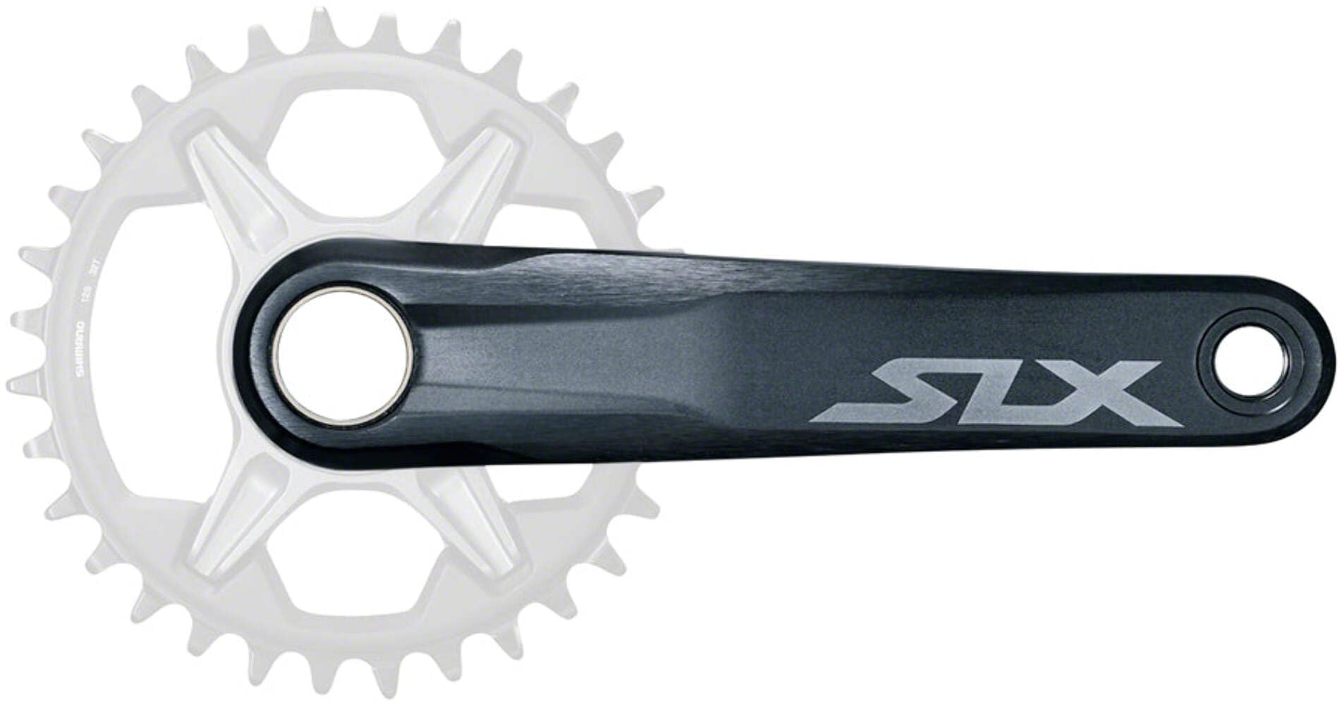 完成車外し shimano SLX クランクアーム Amazon | シマノ SLX FC-M7100 1x クランクアーム ブラック、175mm