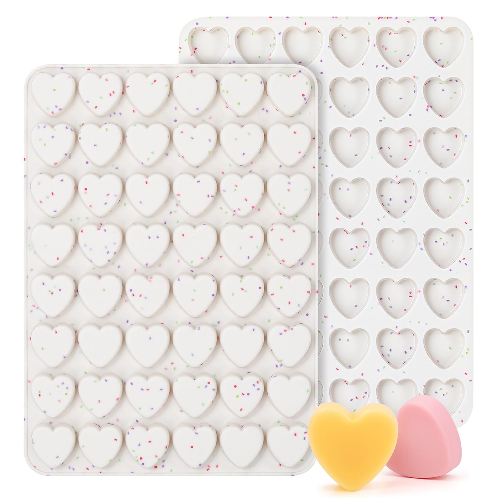 Xjdzineq Shape Mousses Cake Mold Food Grade Silicone Chocolate Dessert Baking Family Gathering Bakeware Heart Baking Molds