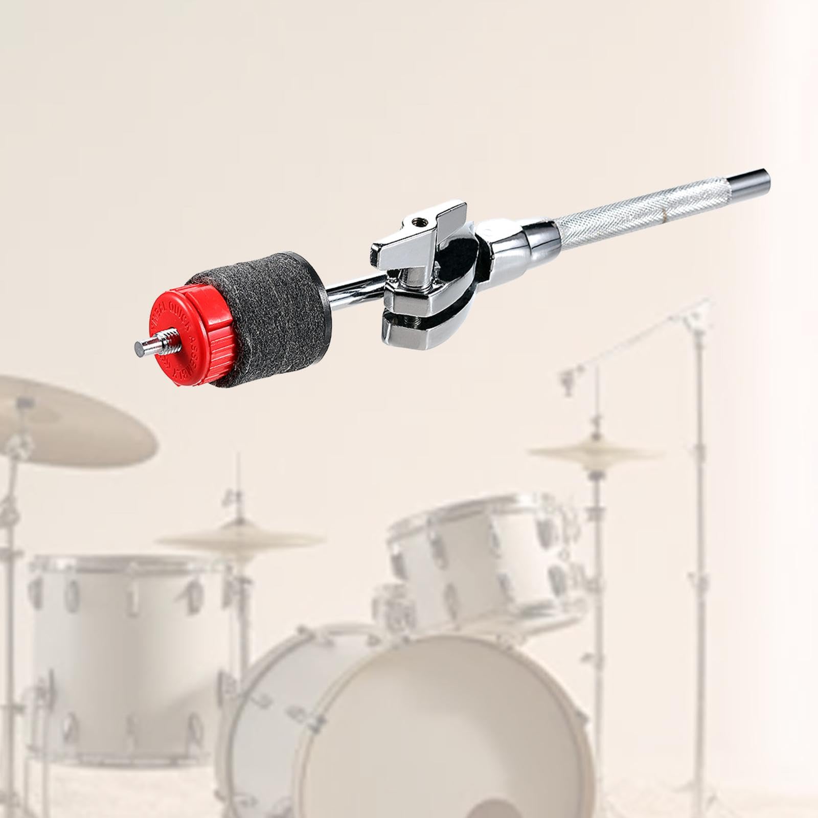 F Fityle Morsetto di Estensione per Piatti per Batteria Supporto per Piatti per Batteria Parti per esercitarsi Hardware Facile da installare in Metallo per
