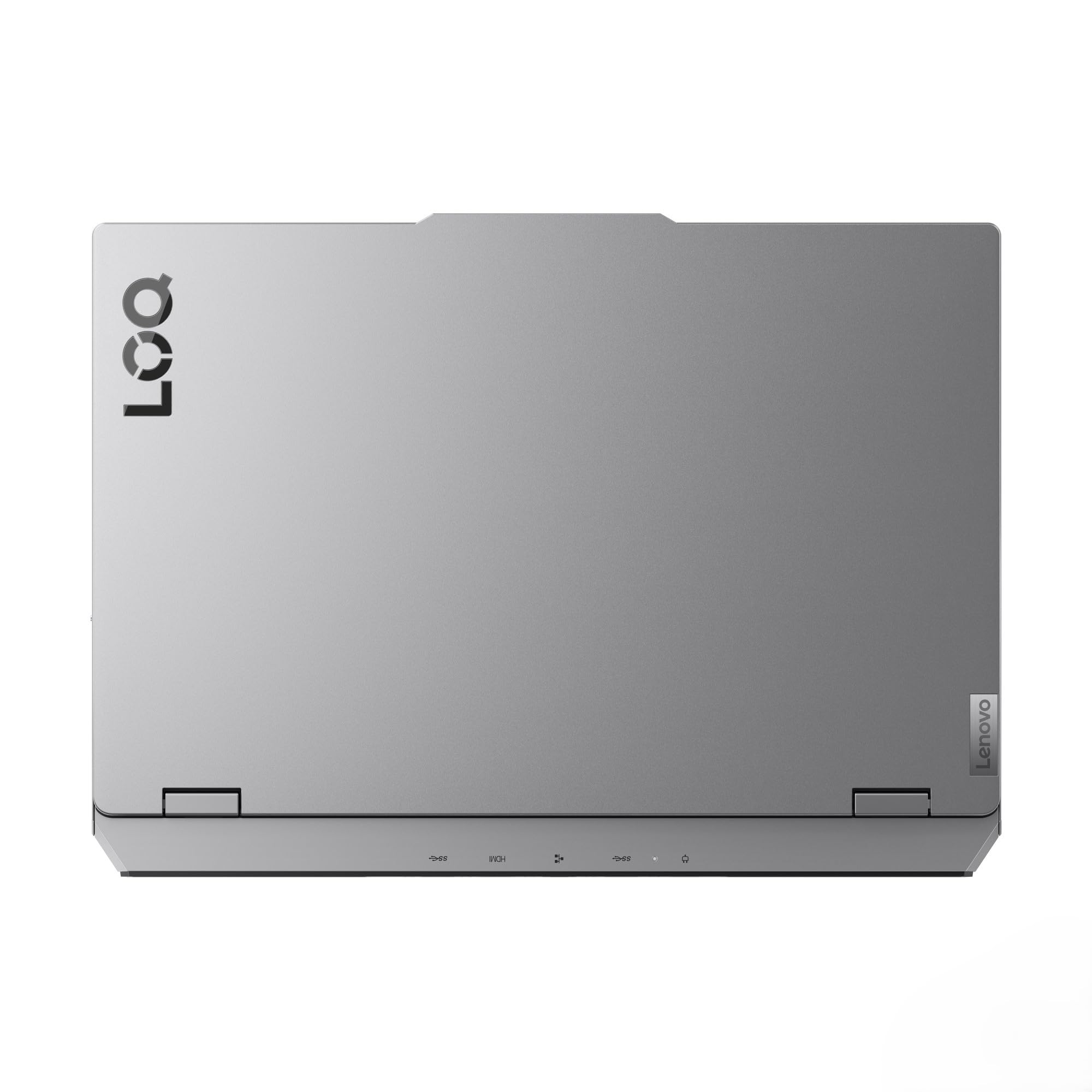 Lenovo LOQ Gaming AI Laptop | 15.6" Full HD 144Hz | RTX 5060 | Core i5 | 16GB RAM | 1TB SSD | Win11 | QWERTZ | Teclado blanco iluminado | Gris