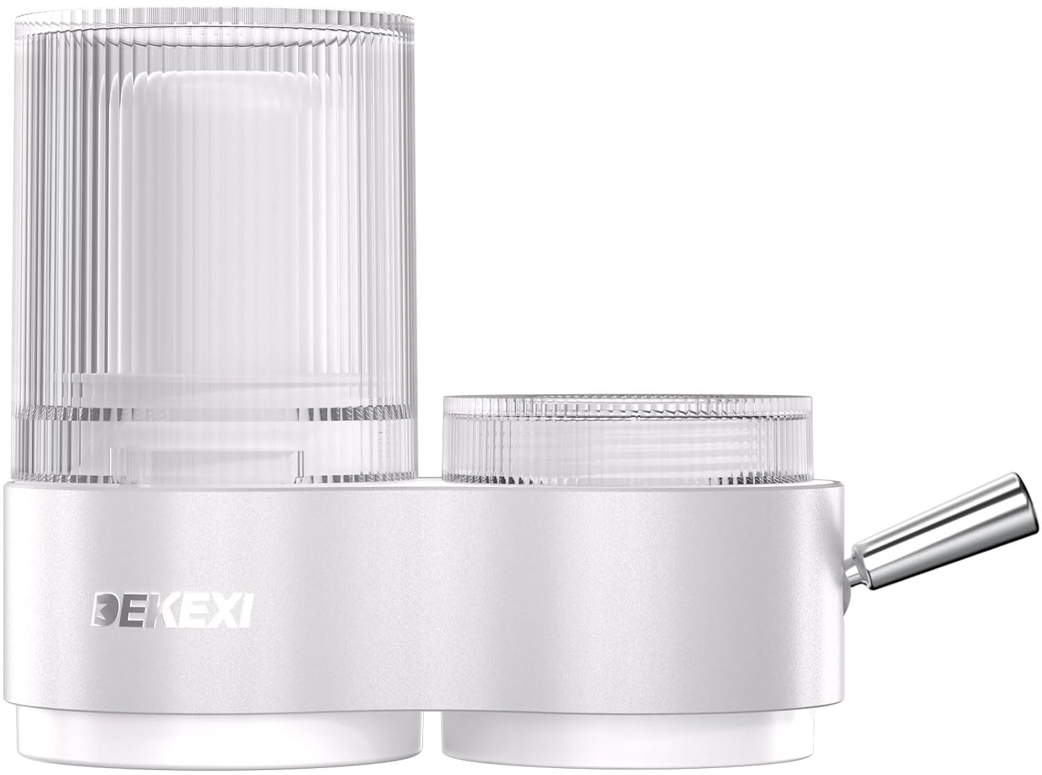 DEKEXI Water Filter for Sink, 400Gallon Faucet Mount Water Filtration