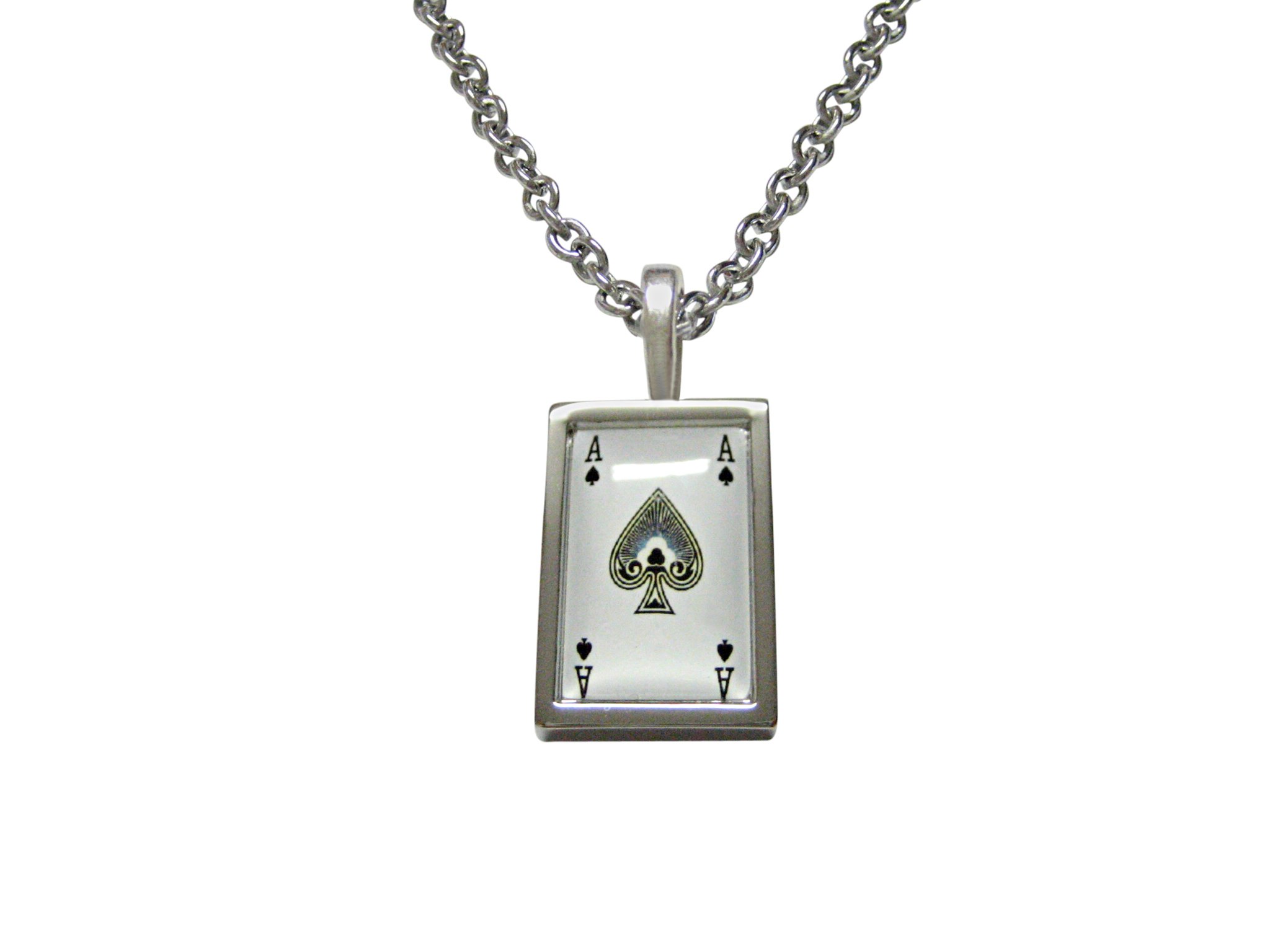 Kiola Designs Ace of Spades Pendant Necklace