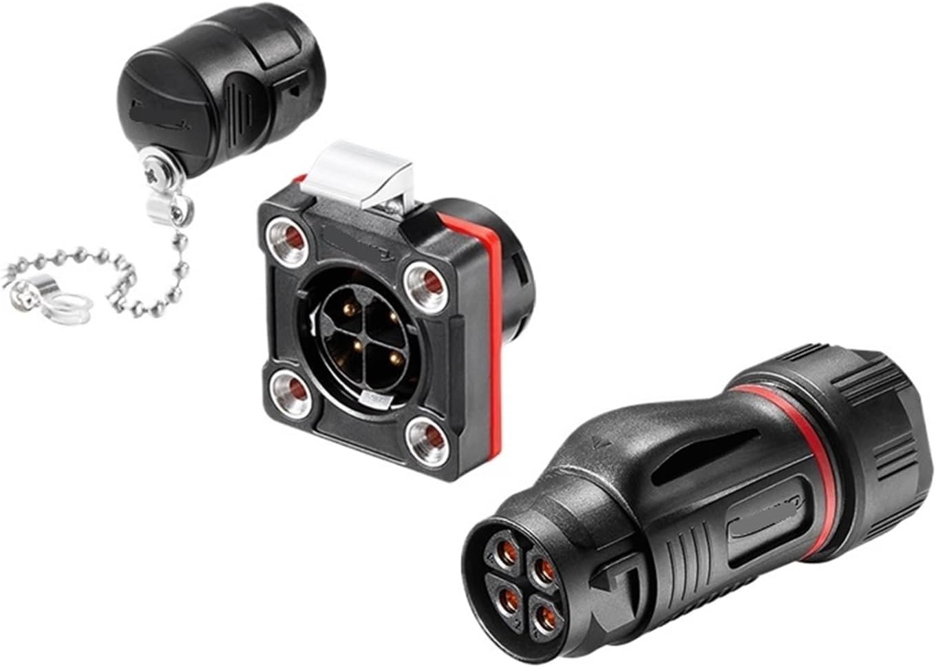 BD20 industrial aviation and socket 2-14 core waterproof and dustproof reverse installation mechanical equipment instrument connector(2 core)