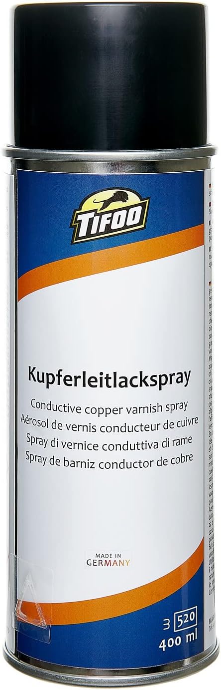 Copper Conductive Paint (400 ml) - for e. g. Electroplating of Plastic