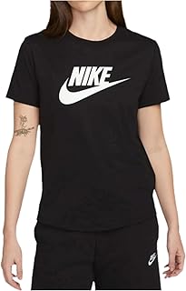 Nike Camiseta deportiva con logotipo Essentials para mujer