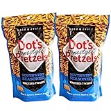 Dot's Southwest Seasoned Pretzel Twists - Bold and Zesty Southwest Pretzel Sticks - 2, 16oz Bags
