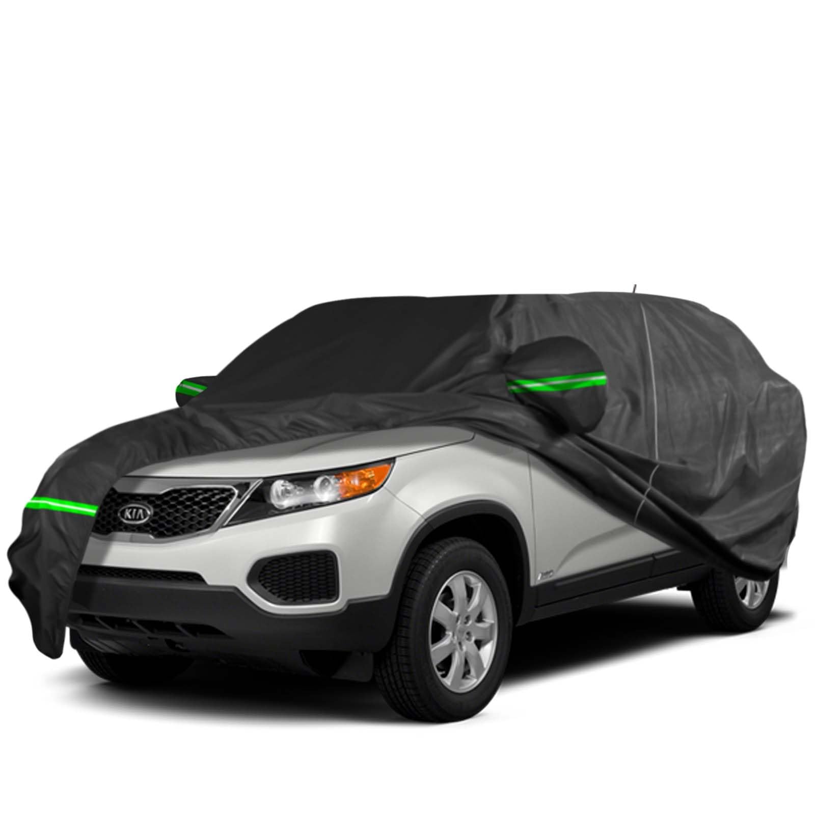 AROJAK for Kia Sorento 2002-2025 Car Cover Sun Rain UV Dust Snow Protection Outdoor Cover Waterproof 210D All