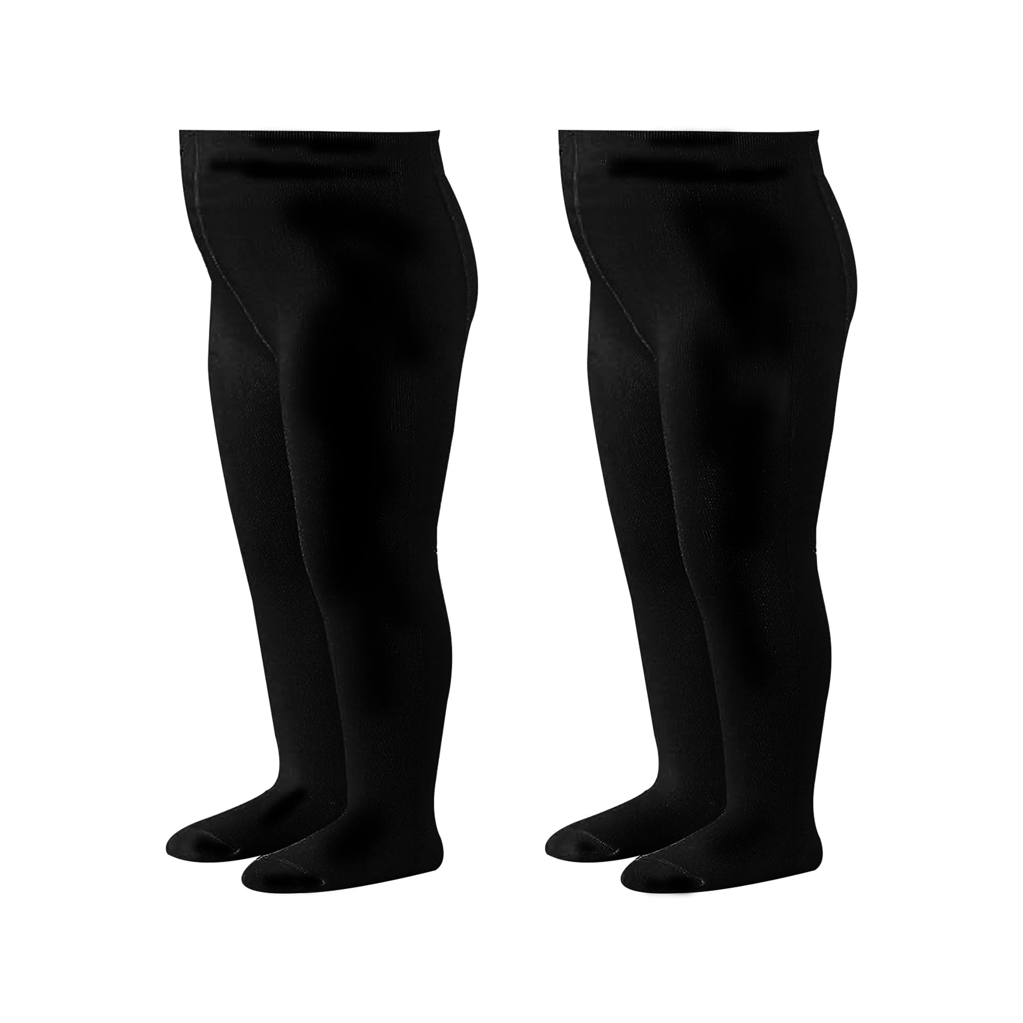 bistyleBaby Girls Tights Thick Leggings Soft | Warm Organic Cotton Stockings Pantyhose | Newborn Infant Toddler 2 Pack