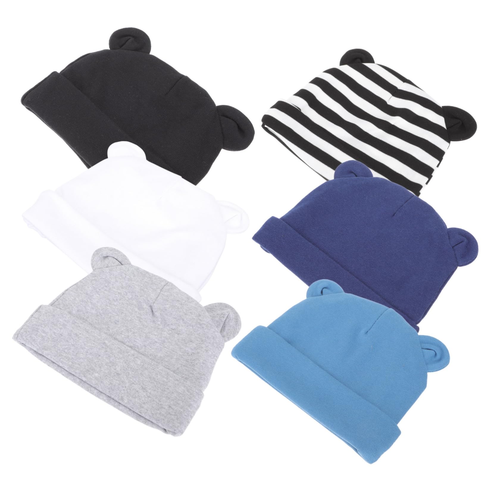 Gorro Fetal Infantil Sombrero De Niña Gorro Infantil De Algodon Sombreros De Bebé Recién Nacido Sombrero De Bebé con Orejas Gorros Infantiles Algodón