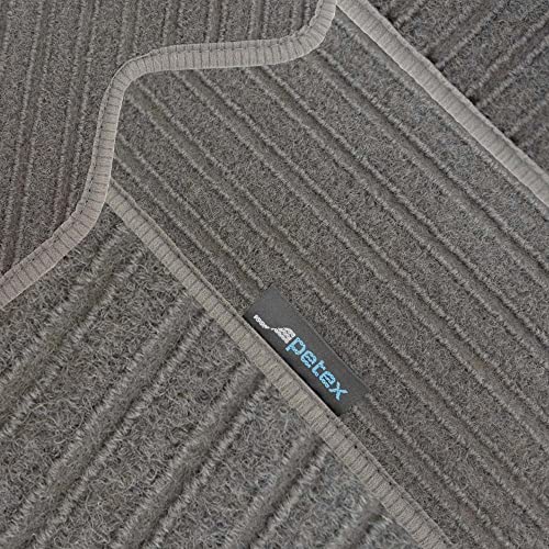 PETEX Jona Tapis de Voiture de qualité supérieure pour l'arrière Argenté Cover