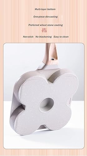 Miniatura 9 de Aimeryup Sartén antiadherente para huevos de 4 tazas, sartén de huevo sin óxido, versátil sartén de desayuno para hamburguesas, tortillas,