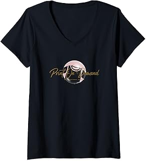 Womens Print On Demand Professional - Online Merch Seller V-Neck T-Shirt