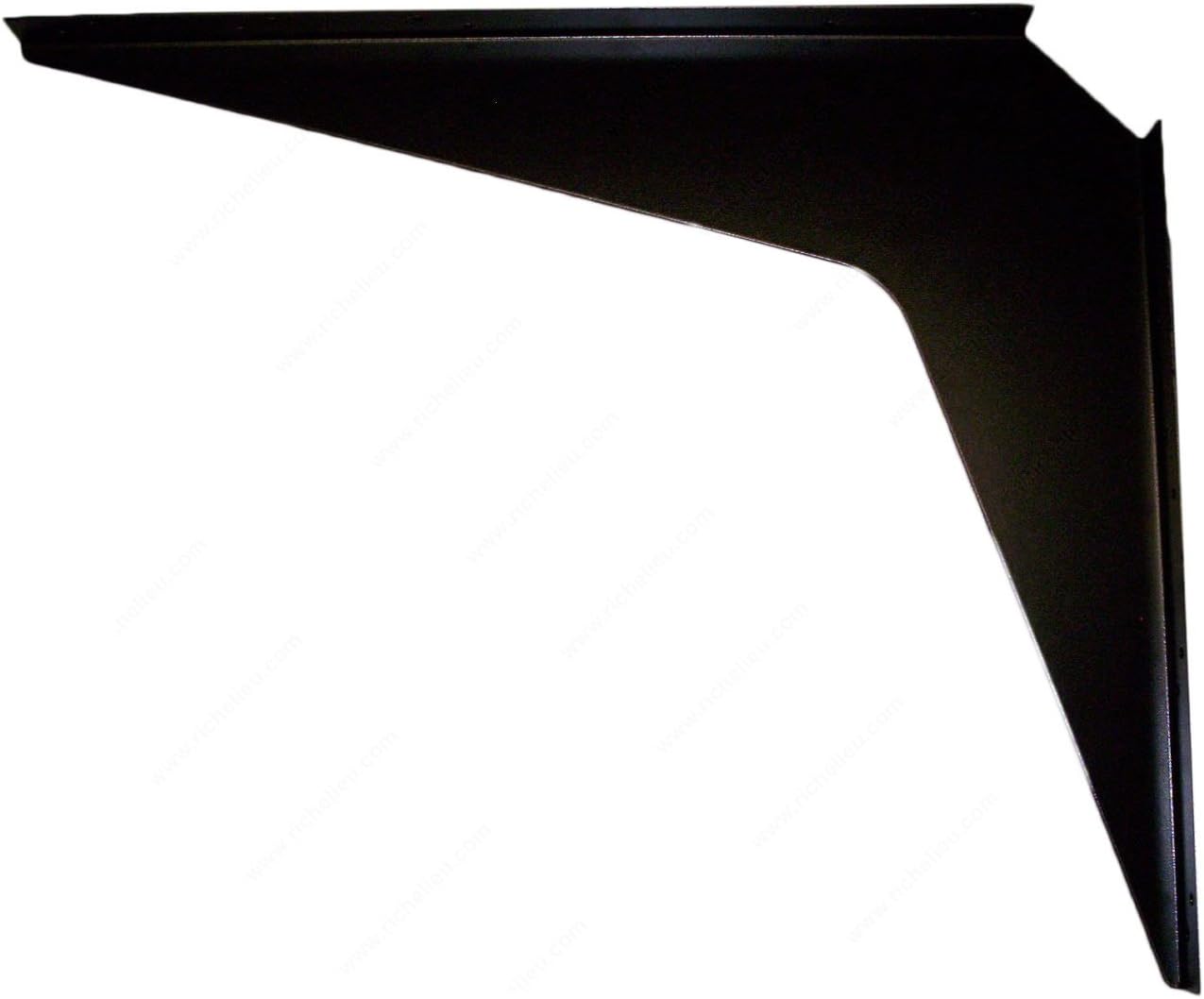 🛒 Flash Sale One Pair Workstation Heavy-Duty Reversible Brackets 1000lb. Load Capacity [per Pair] (12 x 18, Black)