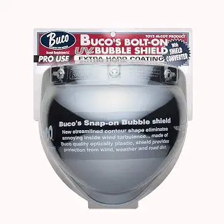 BUCO(ブコ) ボルトオン バブルシールド WITH シールドコンバーター クロームミラー