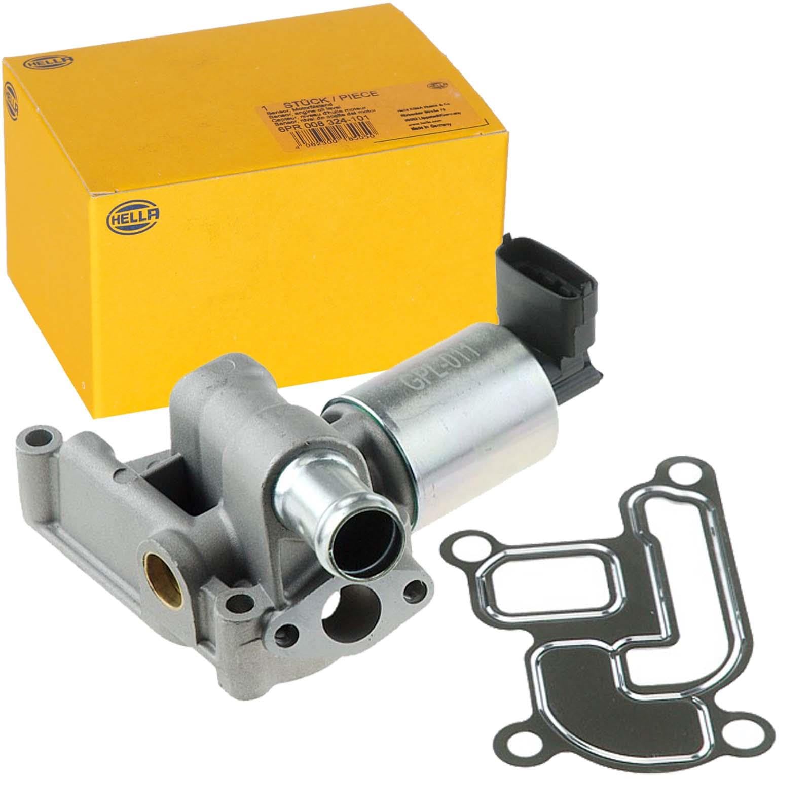 HELLA 6NU 010 171-381 AGR-Ventil - elektronisch - 5-polig - mit Dichtung | 6NU 010 171-381 passend für Corsa C+D Astra G+H Meriva A Combo 1.2+1.4