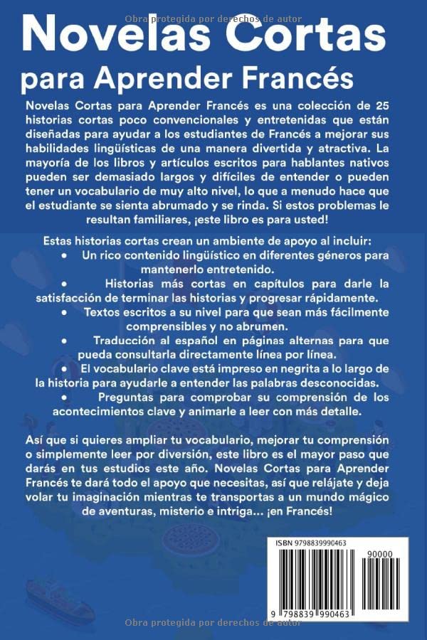 Miniatura 2 de Novelas Cortas para Aprender Francés Historias cortas en Francés para principiantes (Spanish Edition)