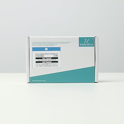 Miniatura 8 de Freenove Placa de ruptura para Raspberry Pi 5  4B  3B+  3B  3A+  2B  1B+  1A+  Zero WZero, bloque de terminales HAT, LED de estado GPIO